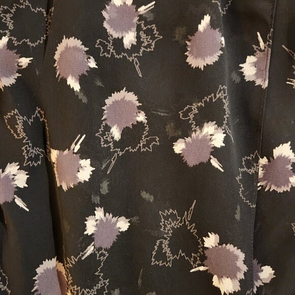 Rebecca minkoff womens sweater small floral back sheer back back whimsy goth - Picture 5 of 9